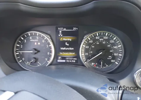 2020 Infiniti Q50 Red Sport 400 z USA, uszkodzony, nr VIN JN1FV7AP6LM630427